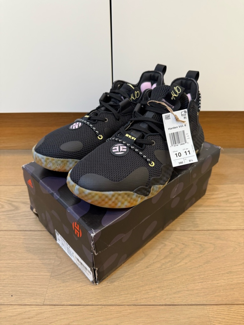 NWT Adidas Harden Vol. 6, Men 10/Women 11